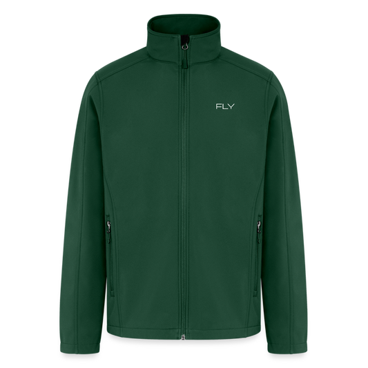 FLY Men’s Soft Shell Jacket - forest green